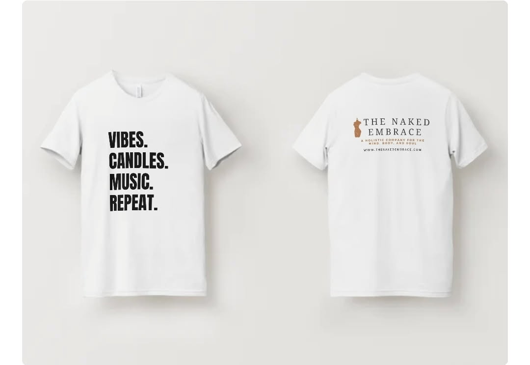 Vibes Candles Music Repeat T-shirt