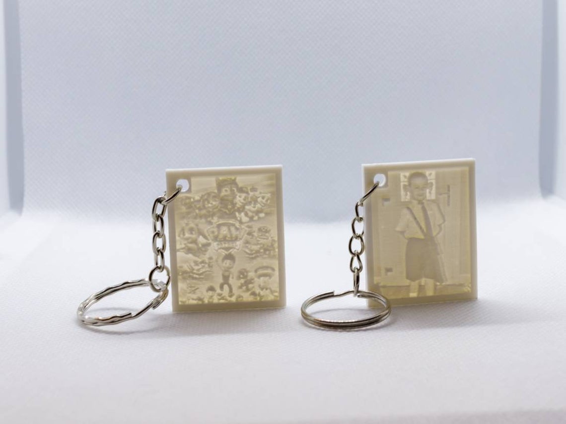 Square Keychain