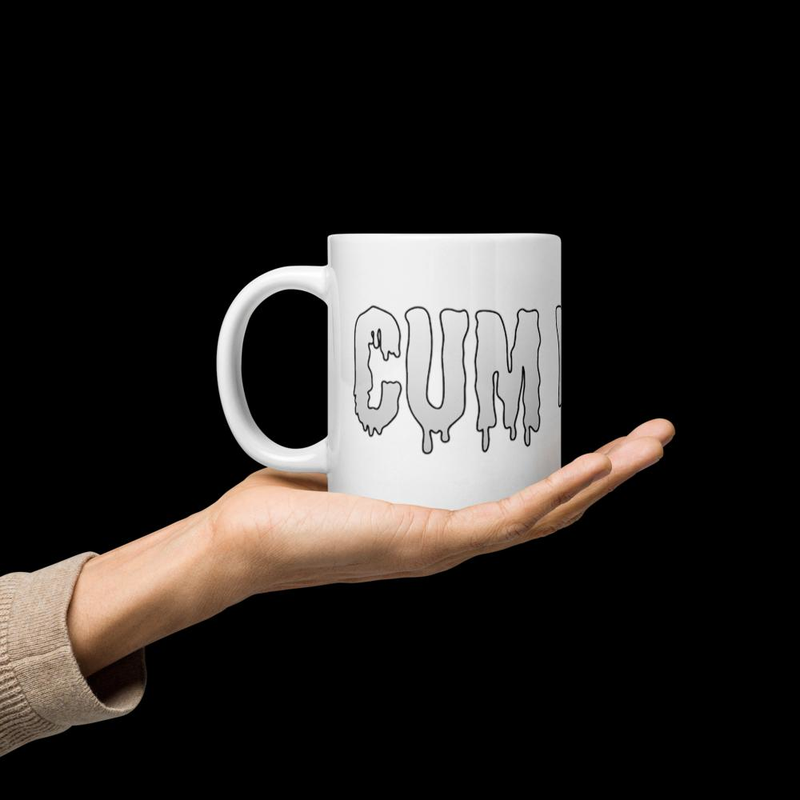 White Cum Mug