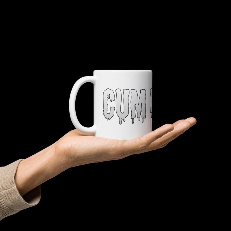 White Cum Mug