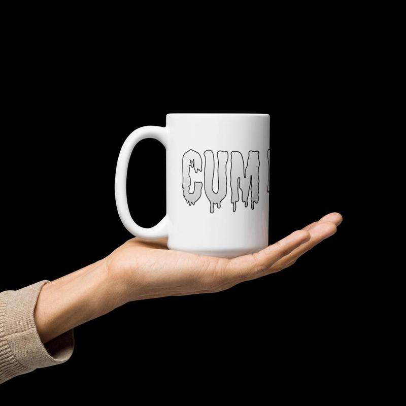White Cum Mug