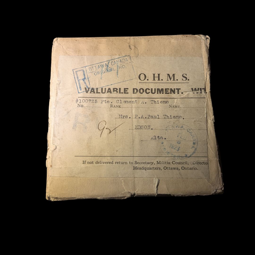 100725 Private Clement A. Thieme