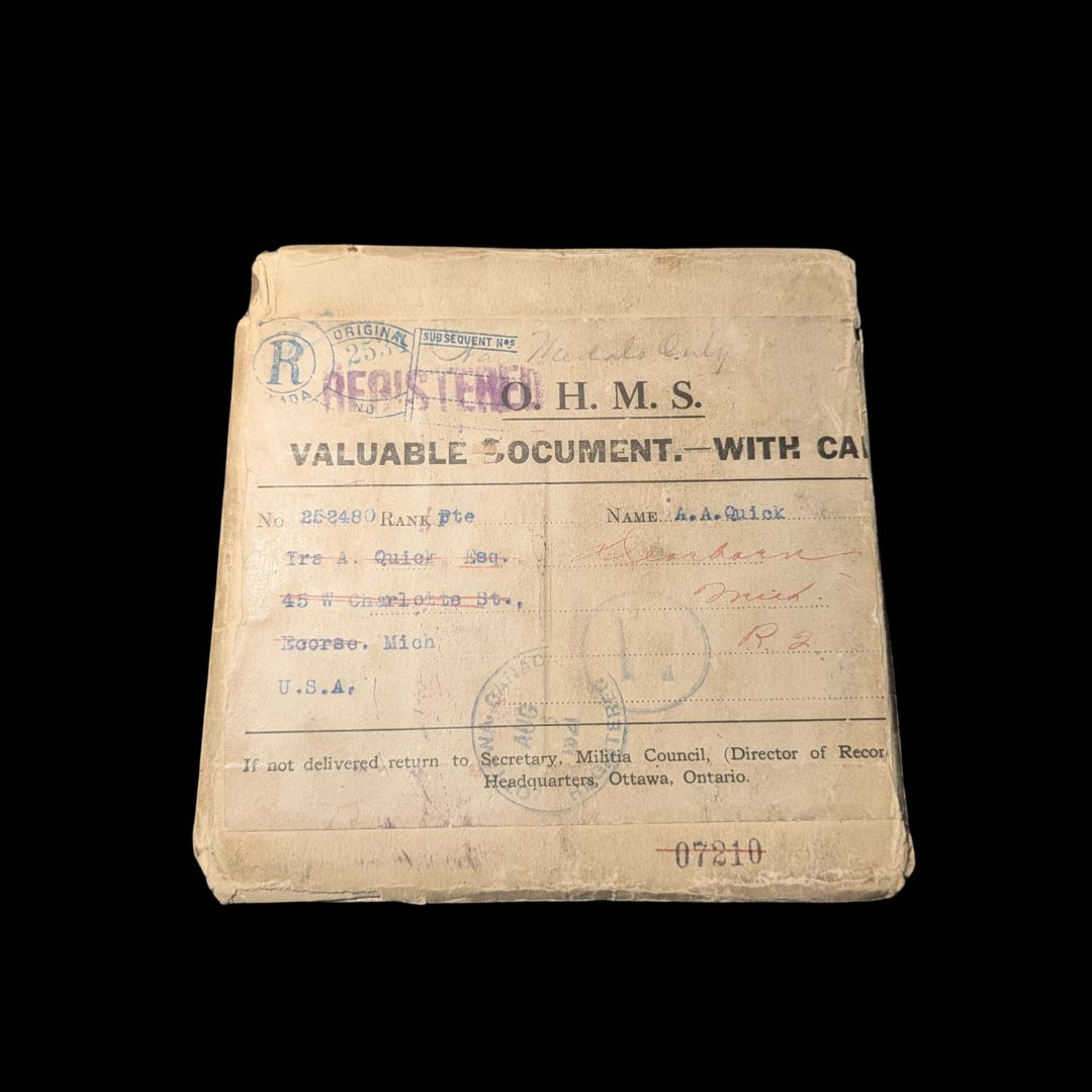 252480 Private Asa A. Quick