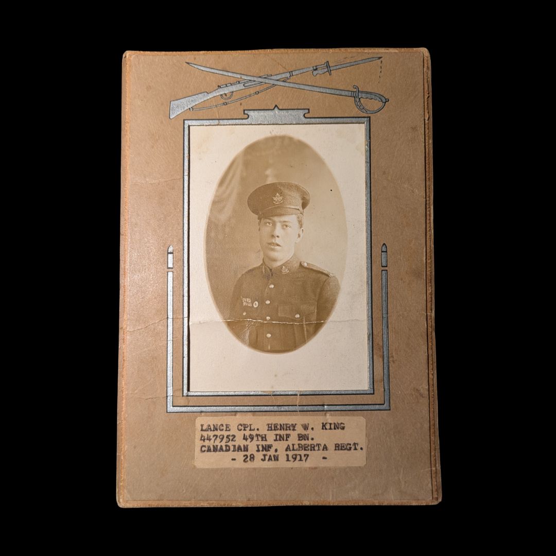 447952 Lance Corporal Henry W. King