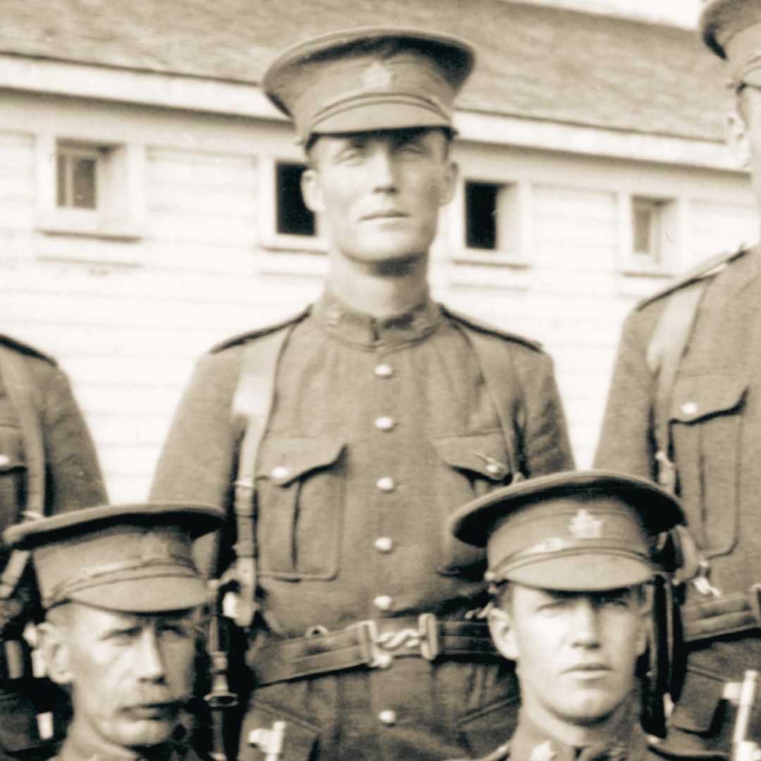 433042 Sergeant Ringland C. Reid DCM