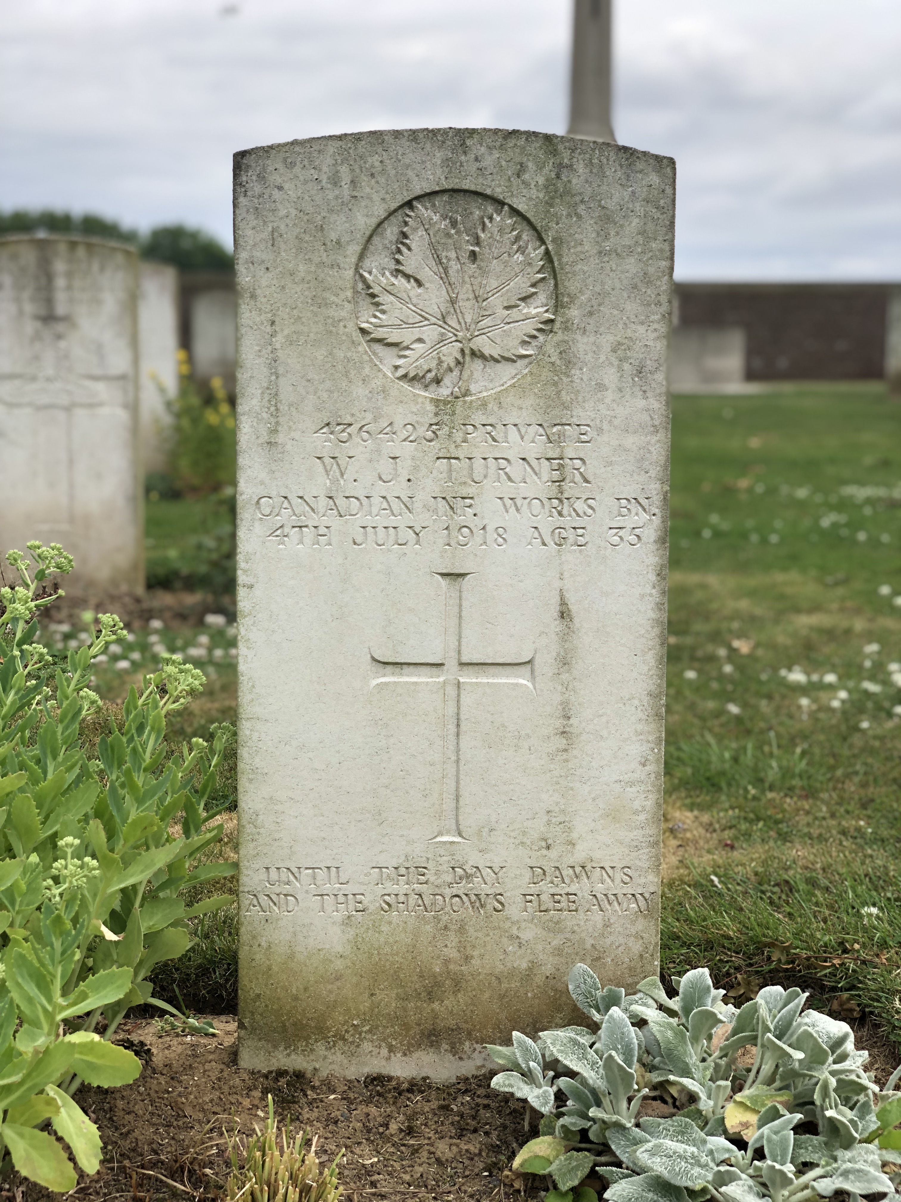 436425 Private William J. Turner