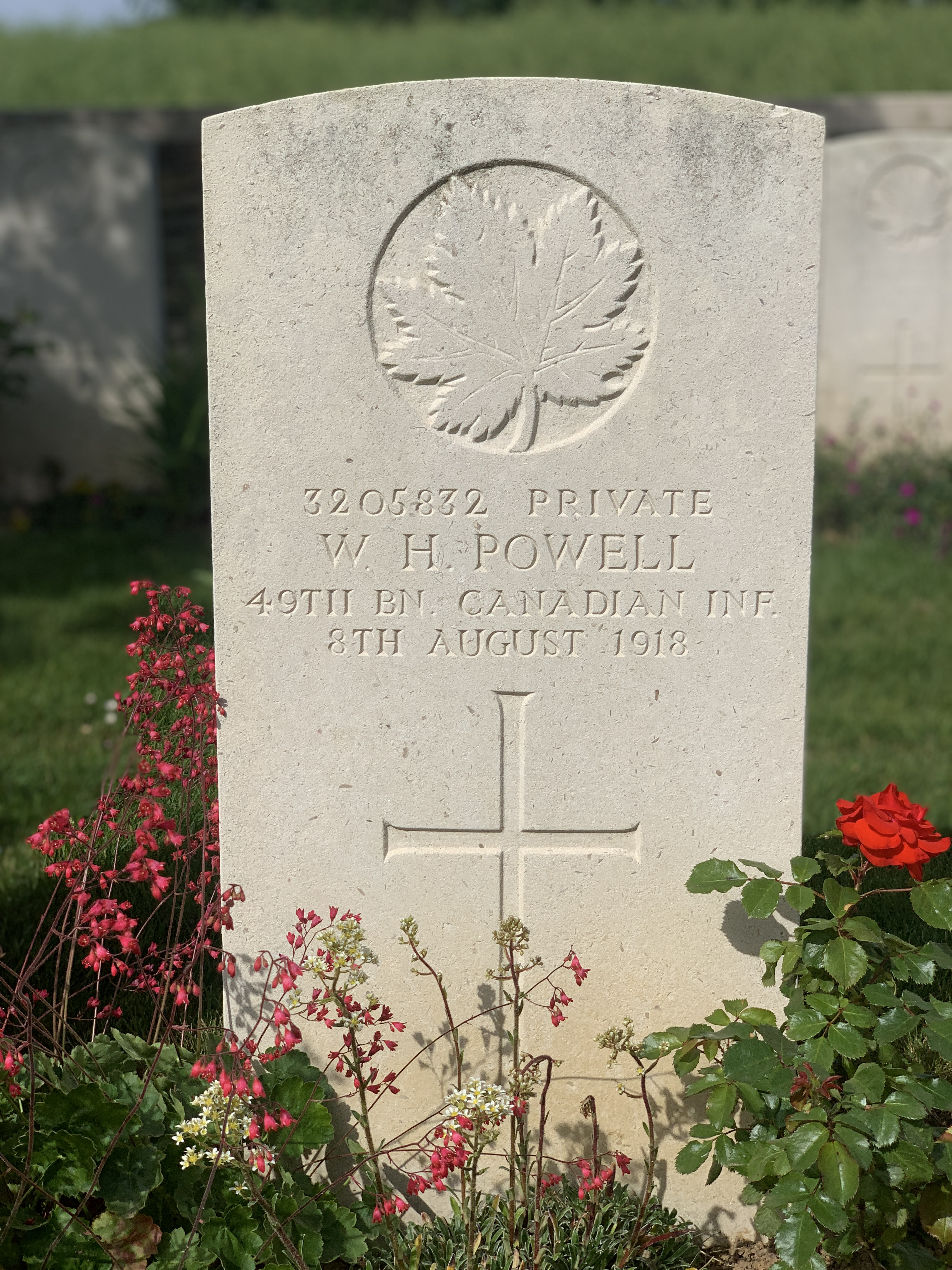 3205832 Private William H. Powell