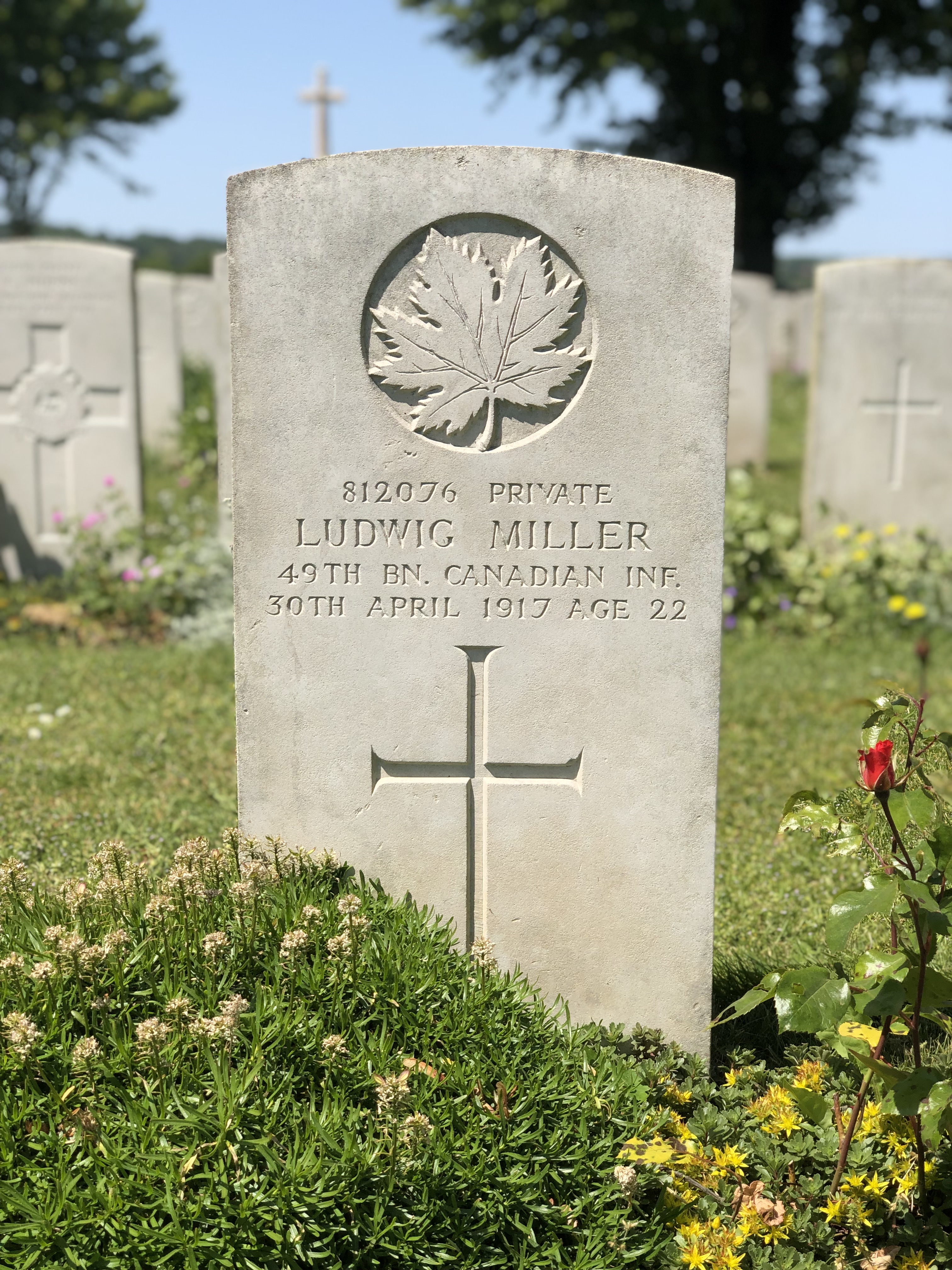 812076 Private Louis Miller