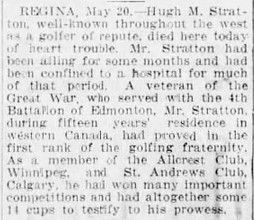 432295 Private Hugh M. Stratton