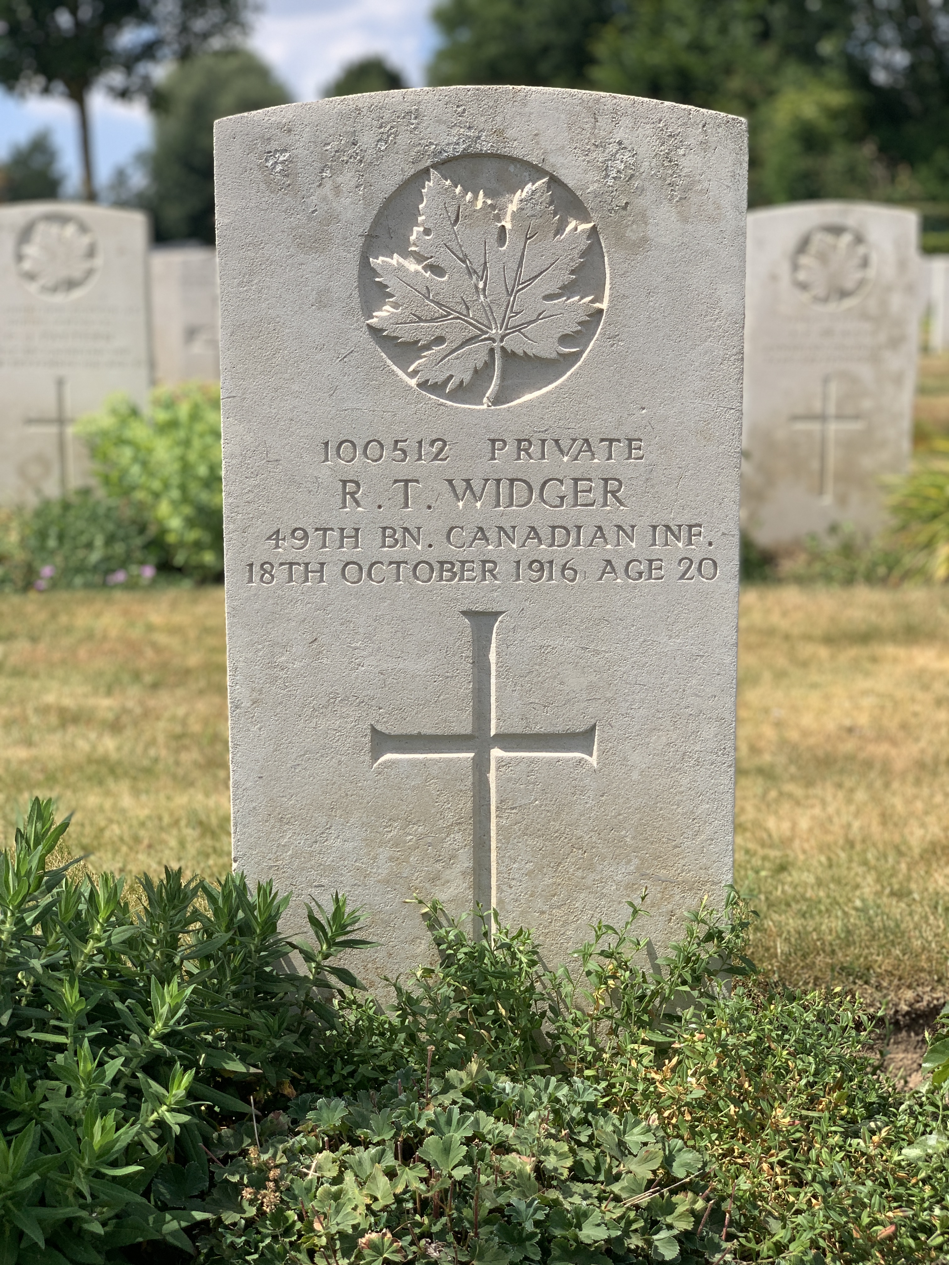 100512 Private Richard T. Widger