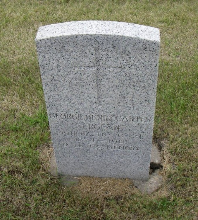 432930 Sergeant George H. Carter