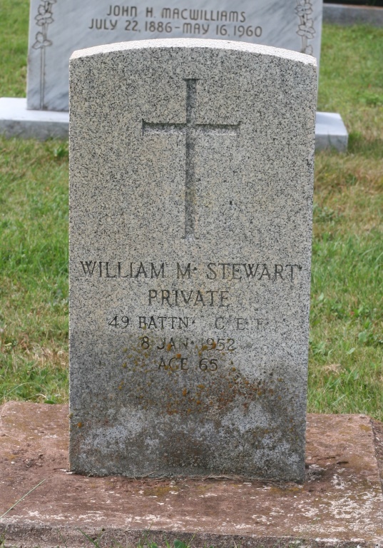 781771 Pte. William M. Stewart