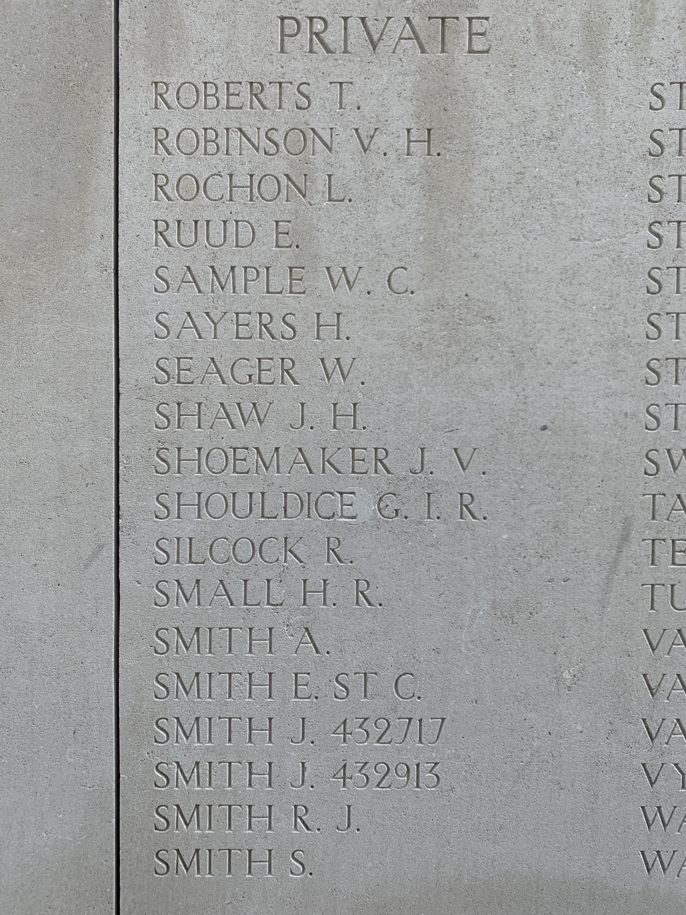811512 Private Sidney Smith