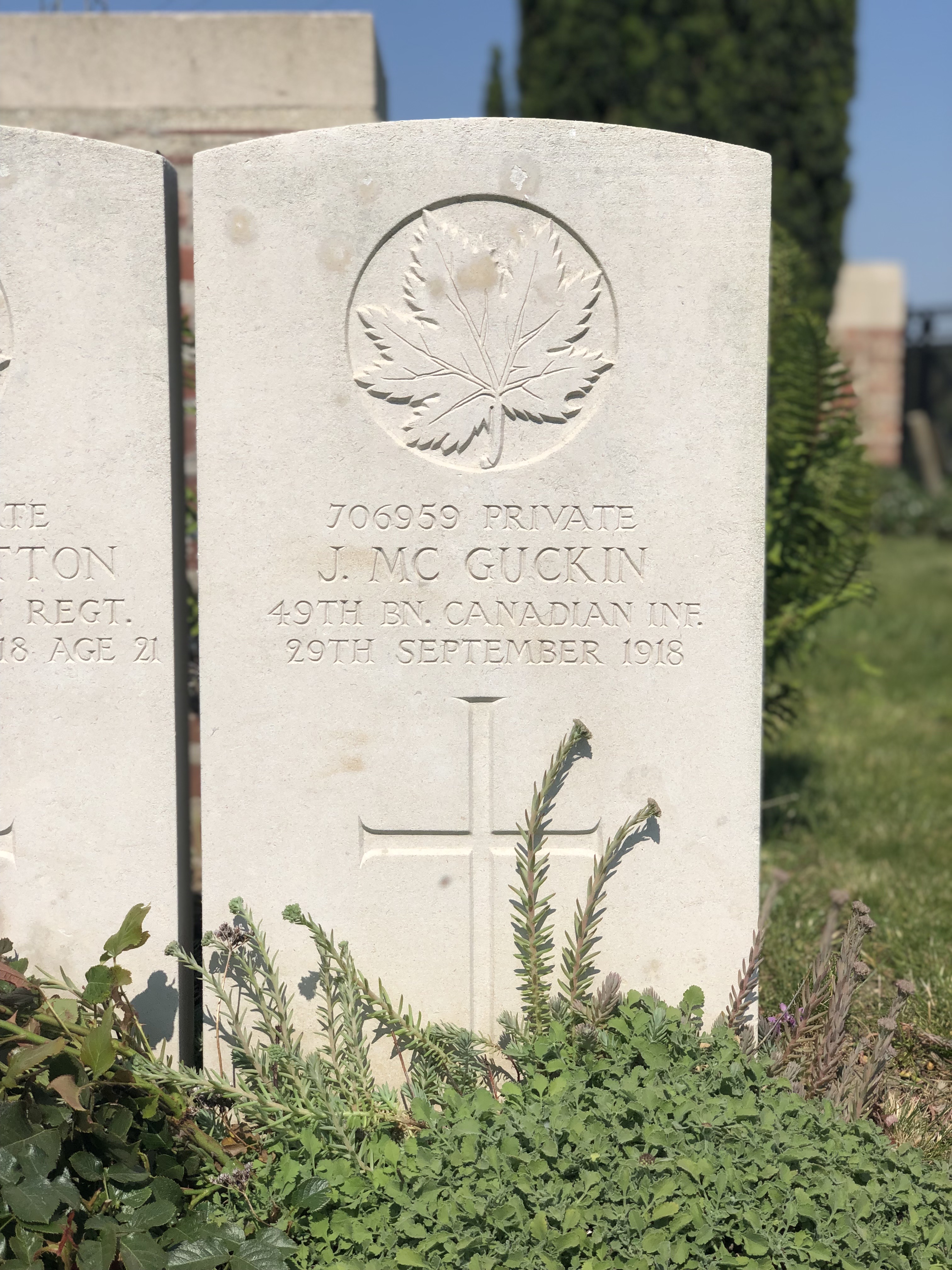 706959 Private John McGuckin