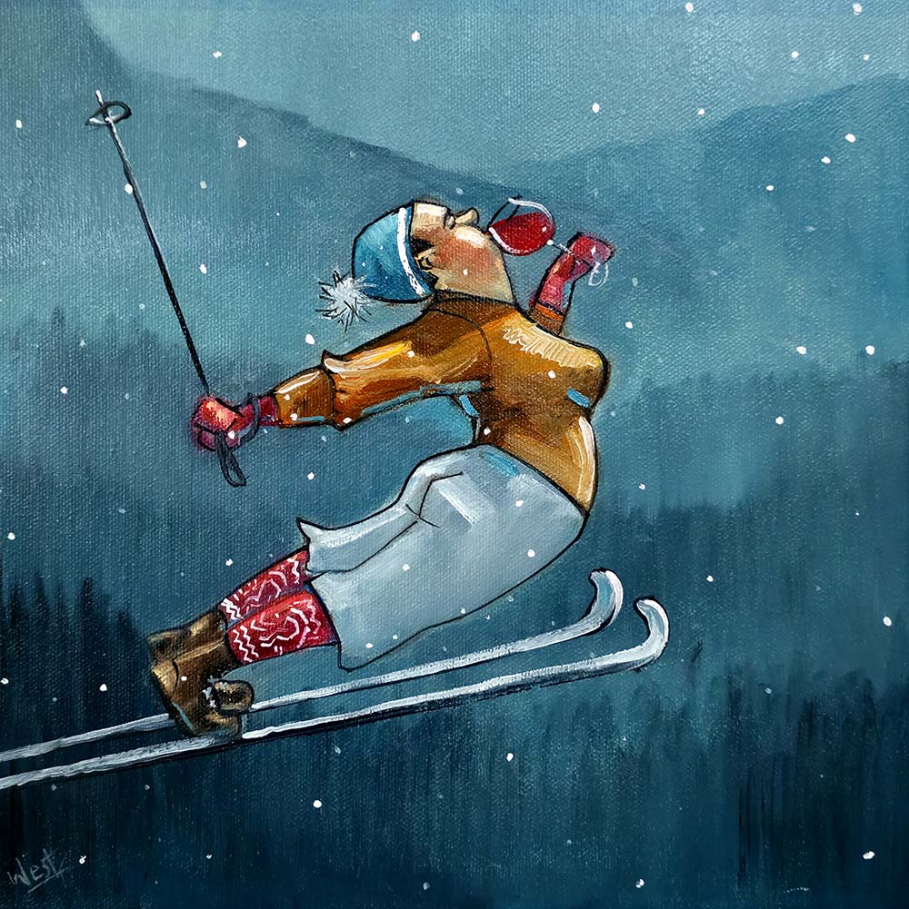 Jumping for joy-Limited signed giclee print