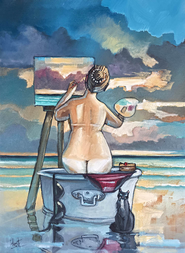 Painting up a storm II