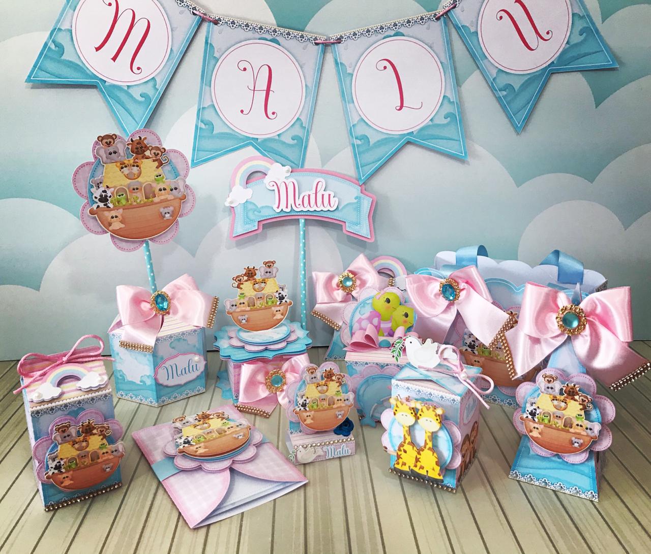 Arca de Noé - Kit com 3 arquivos