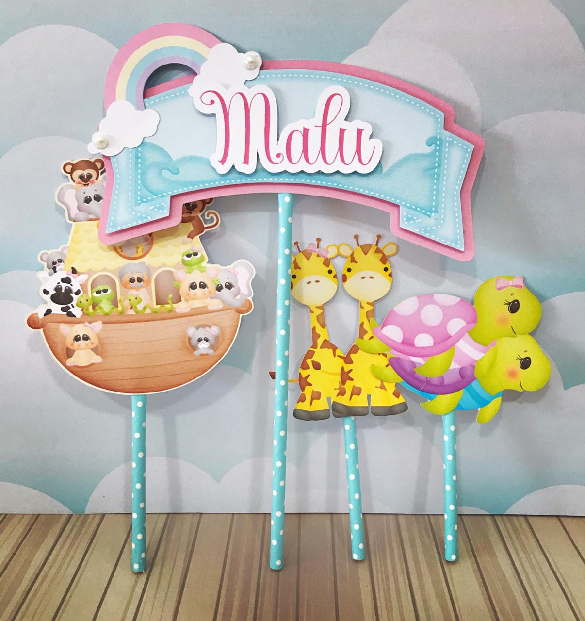 Arca de Noé - Kit com 3 arquivos