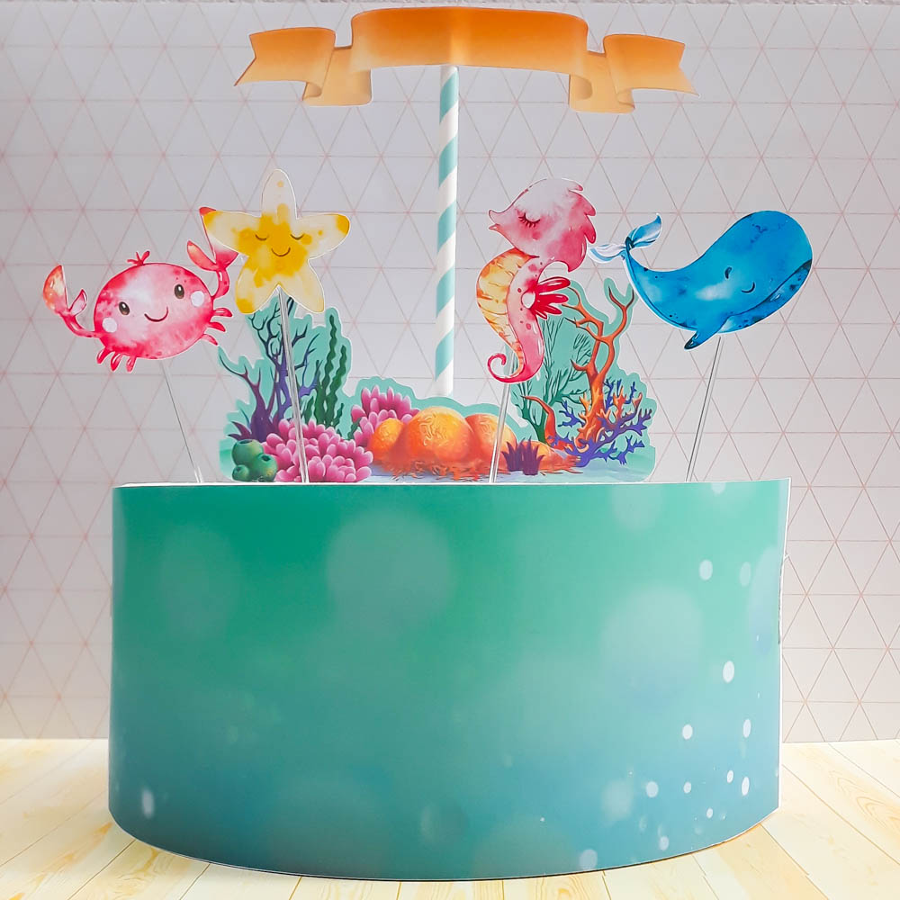 Fundo do mar - menina 01