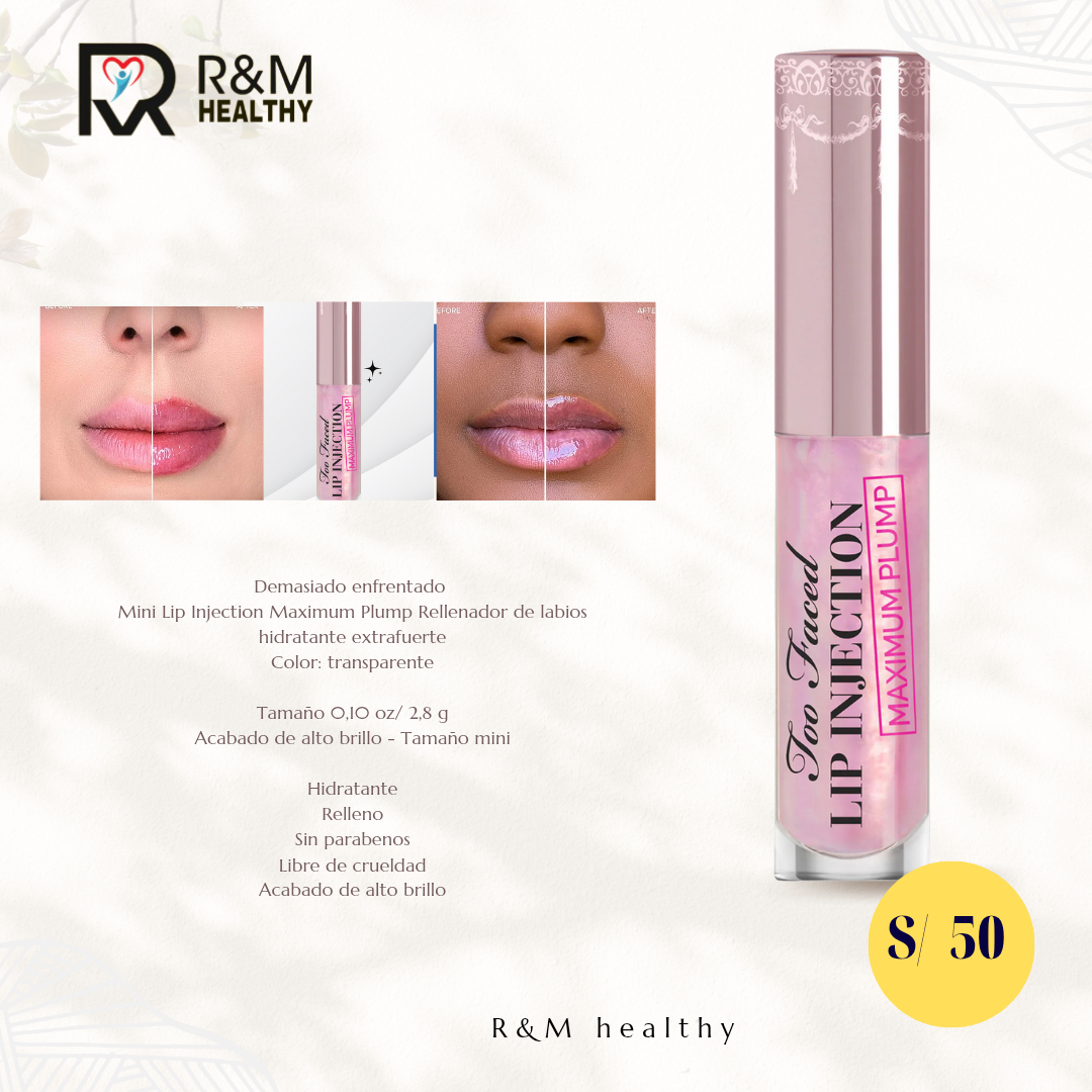 Brillo labial Too Faced Lip Injection
