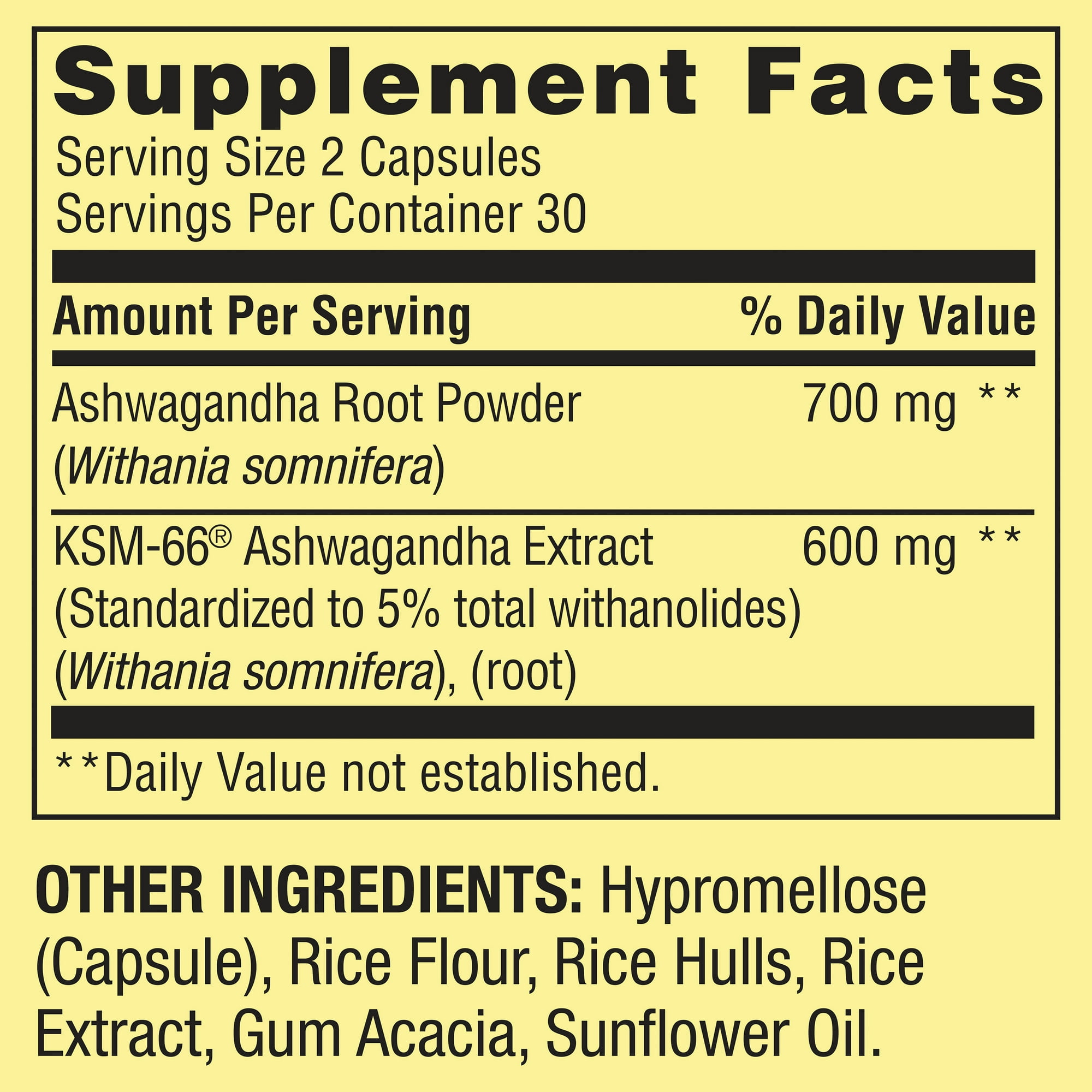 Ashwagandha de alta potencia