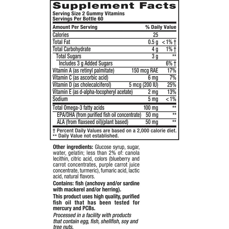 Omega-3 Gummy Vitamins