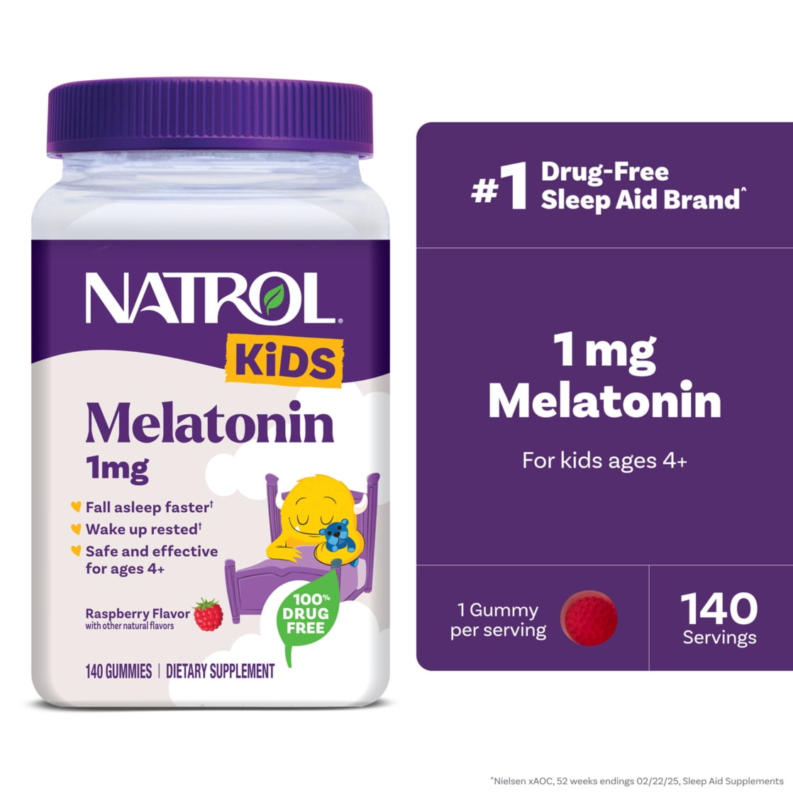 Natrol Kids Melatonina 1mg