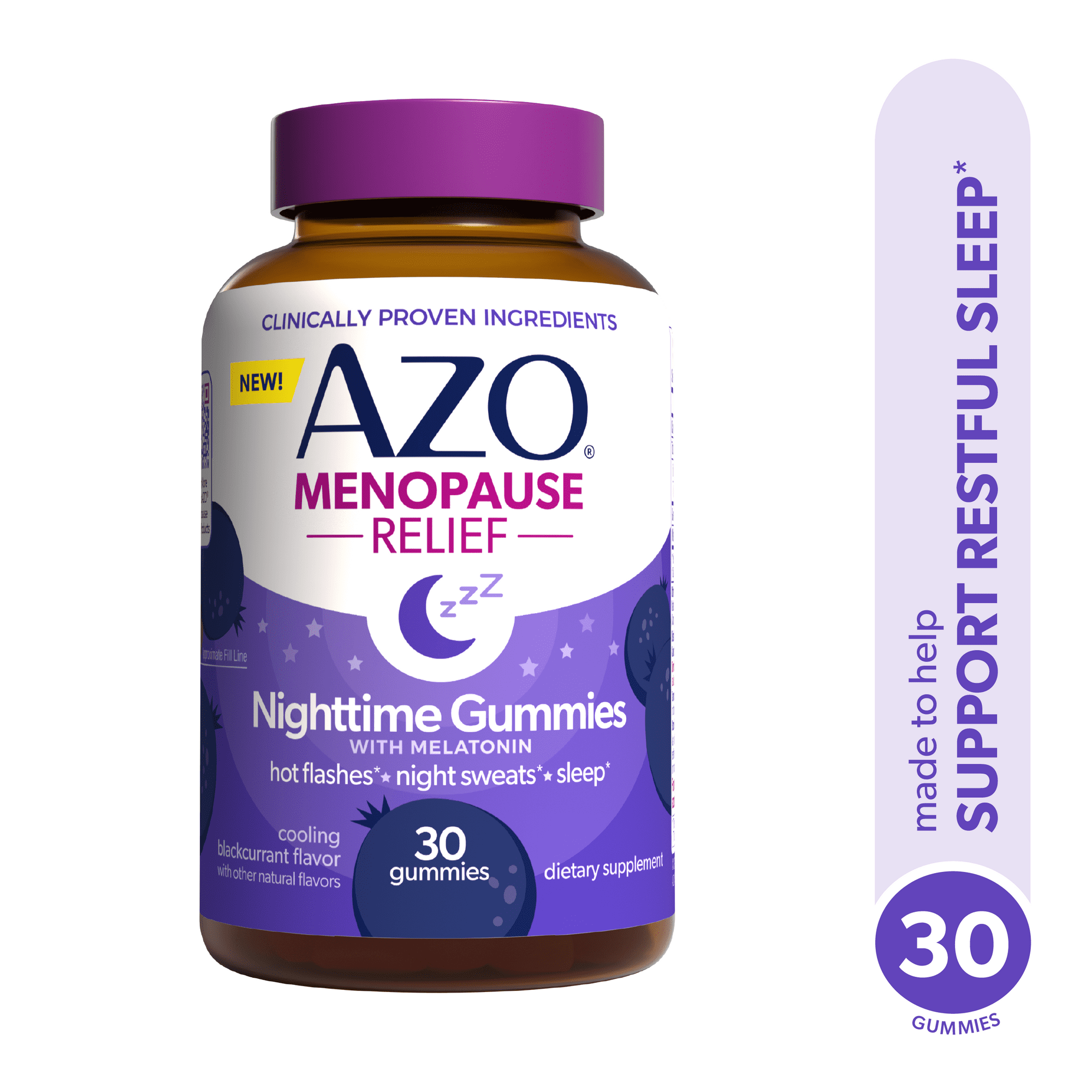 AZO Menopause Relief Nighttime Gummies