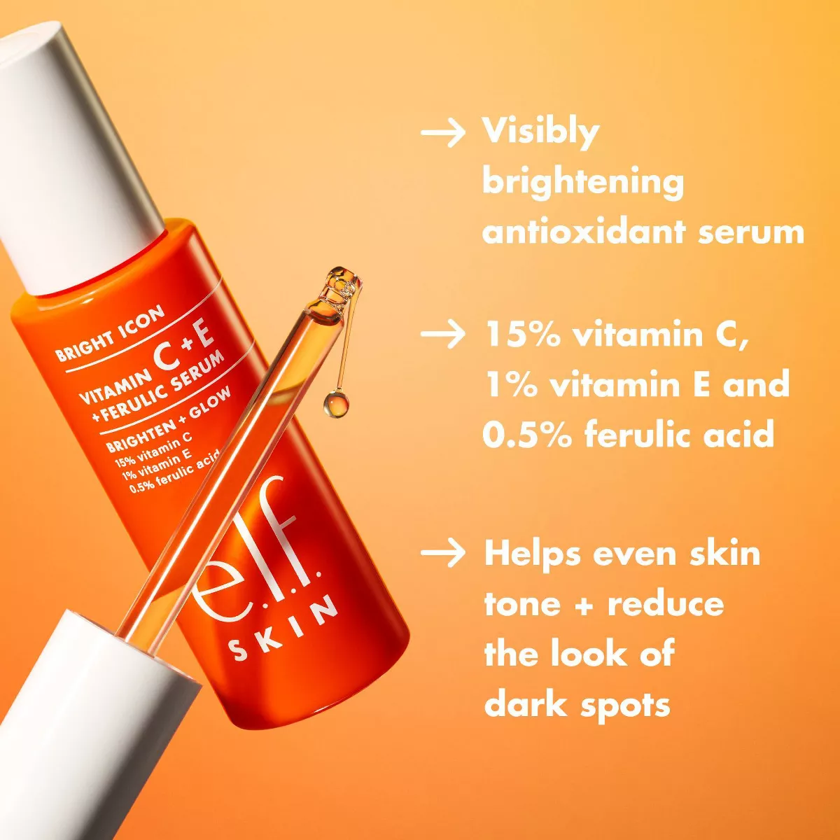 Suero Vitamina C+E de e.l.f. Skin