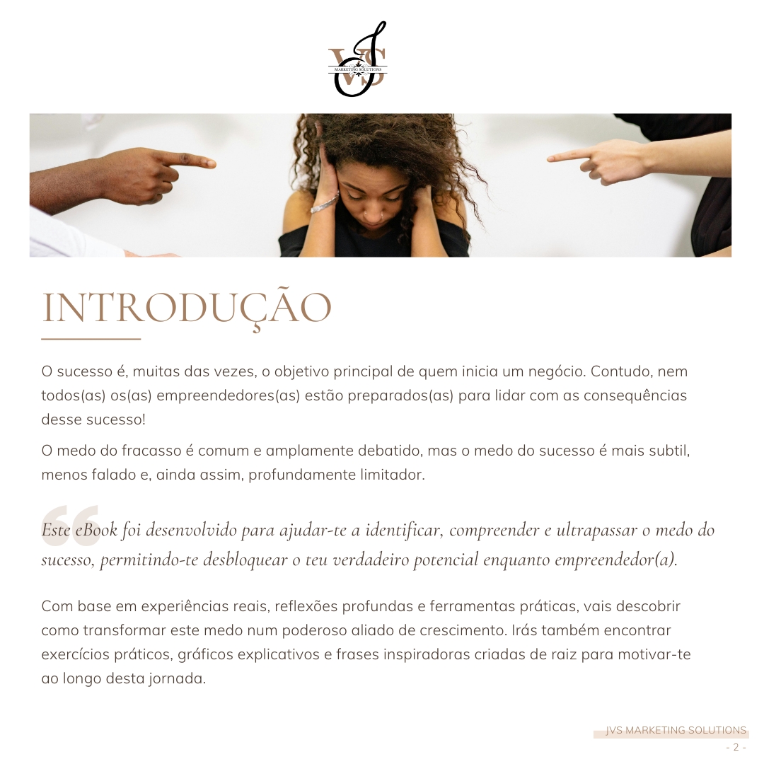 O MEDO DO SUCESSO NO EMPREENDEDORISMO