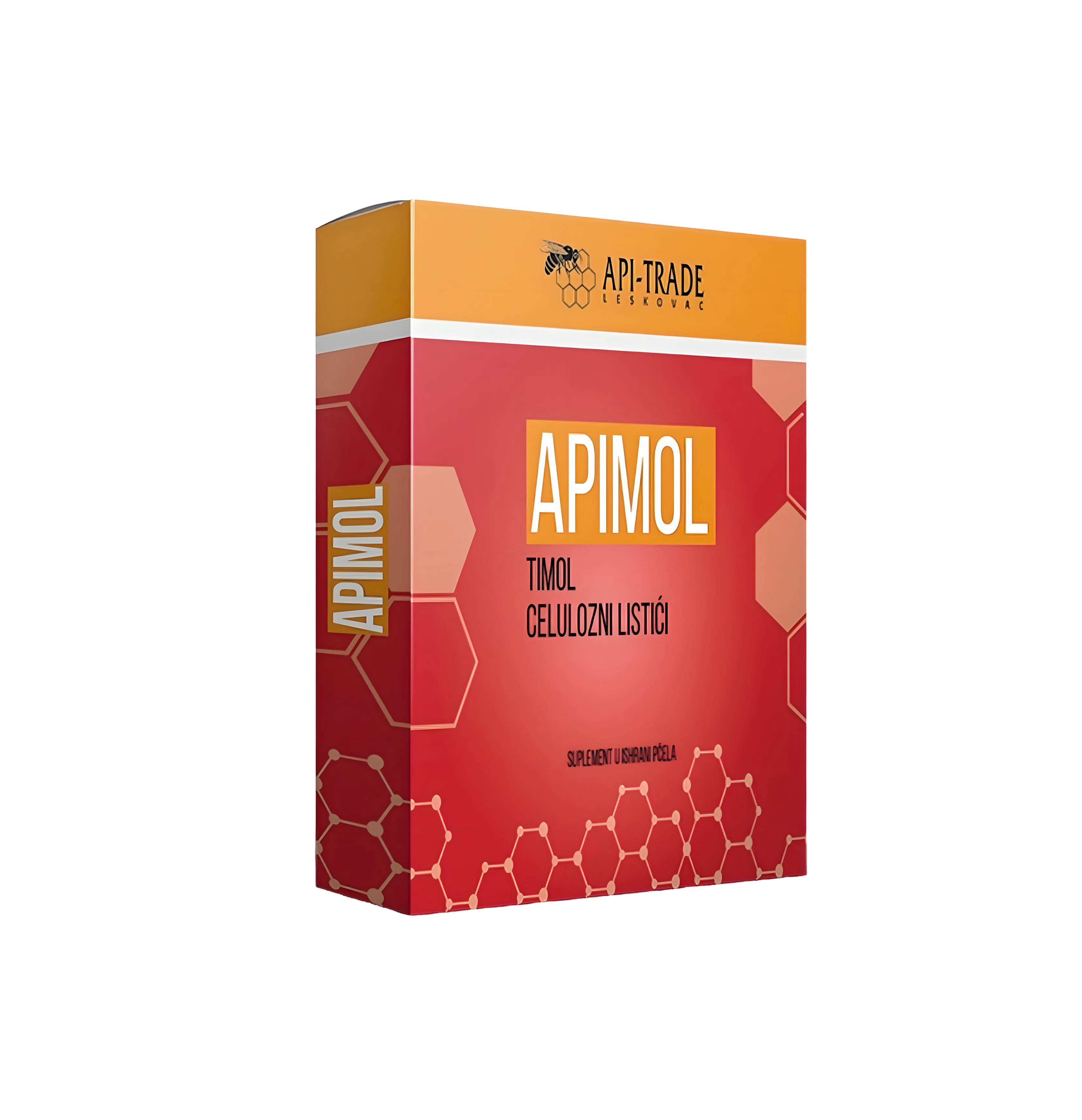 APIMOL – Preparat për trajtimin e varroas me përmbajtje timolit.