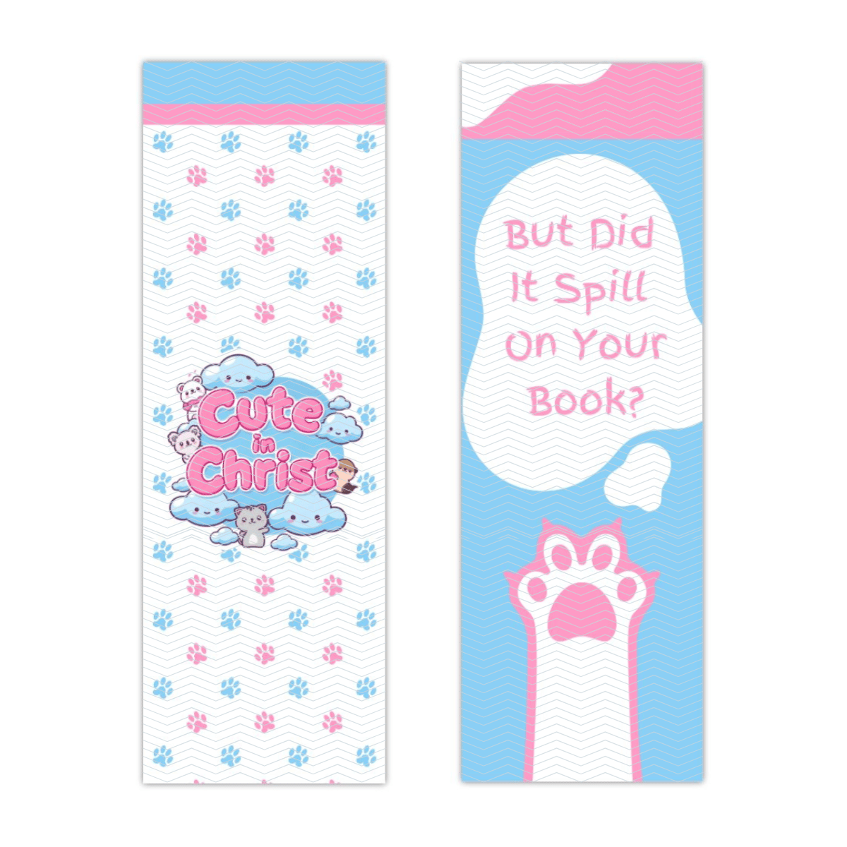 Cute in Christ Bookmark Set | Christian Bookmarks