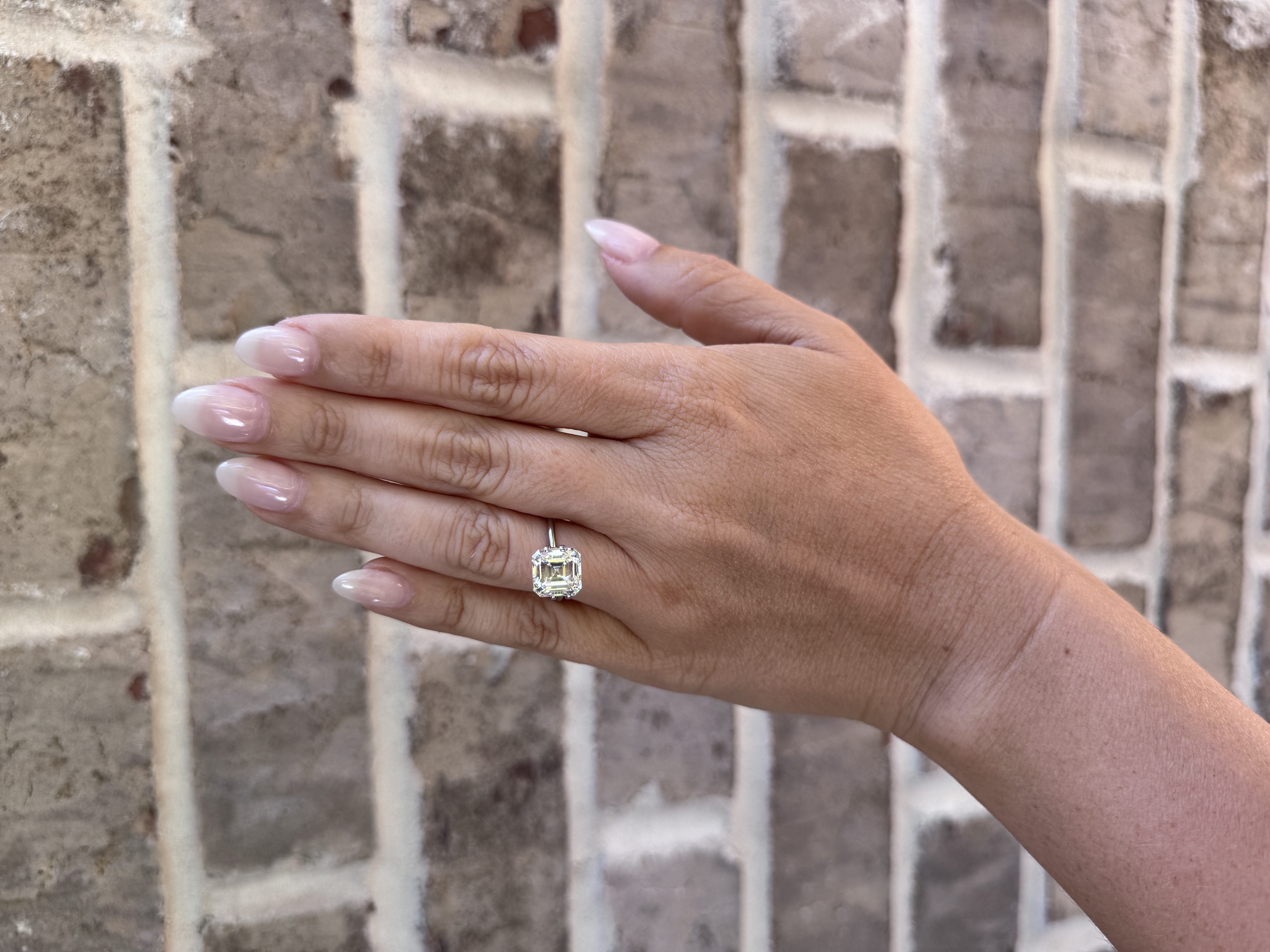 5.04 Carat E VS1 Asscher Cut Diamond
