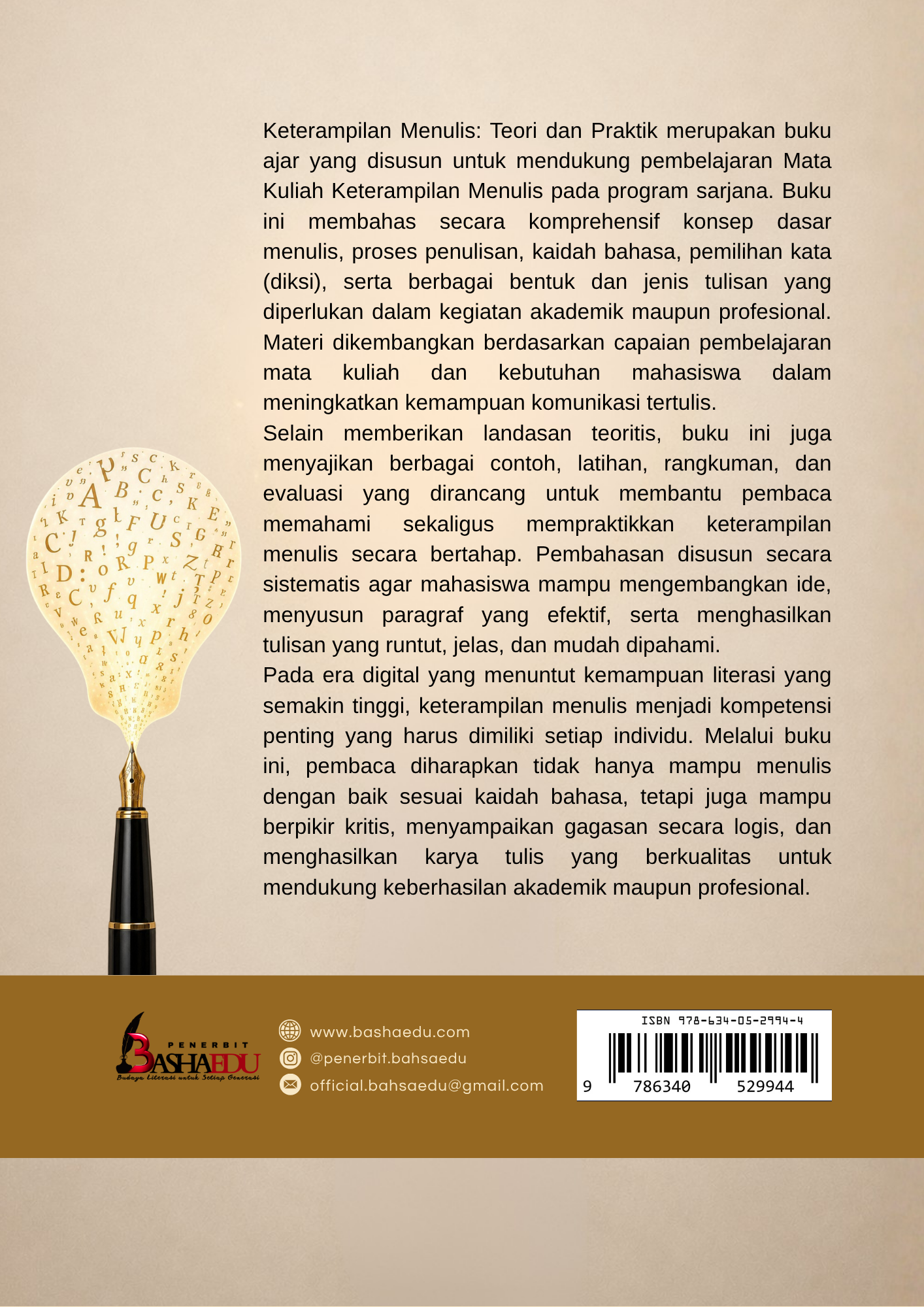 KETERAMPILAN MENULIS: TEORI DAN PRAKTIK