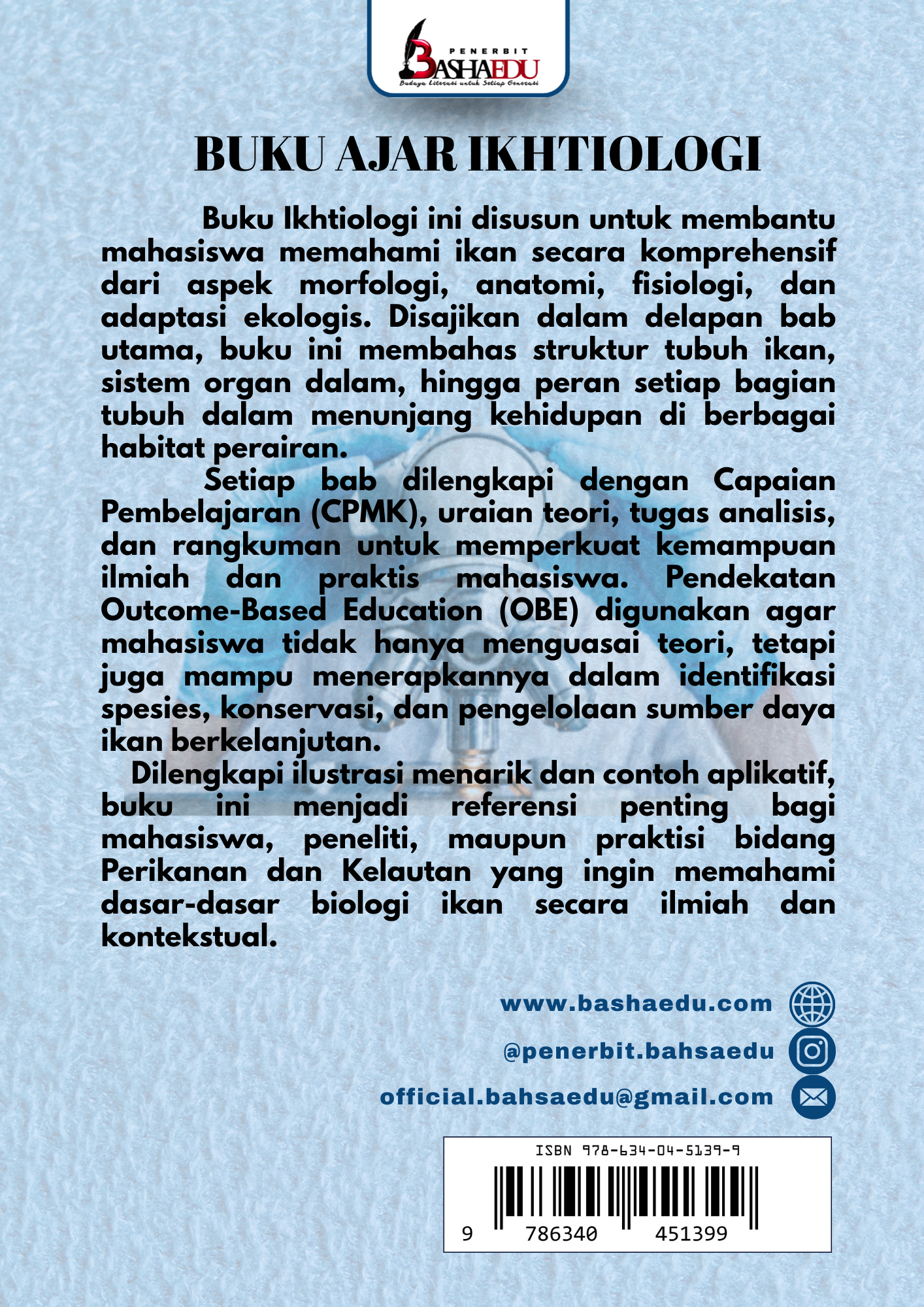 Buku Ajar Ikhtiologi