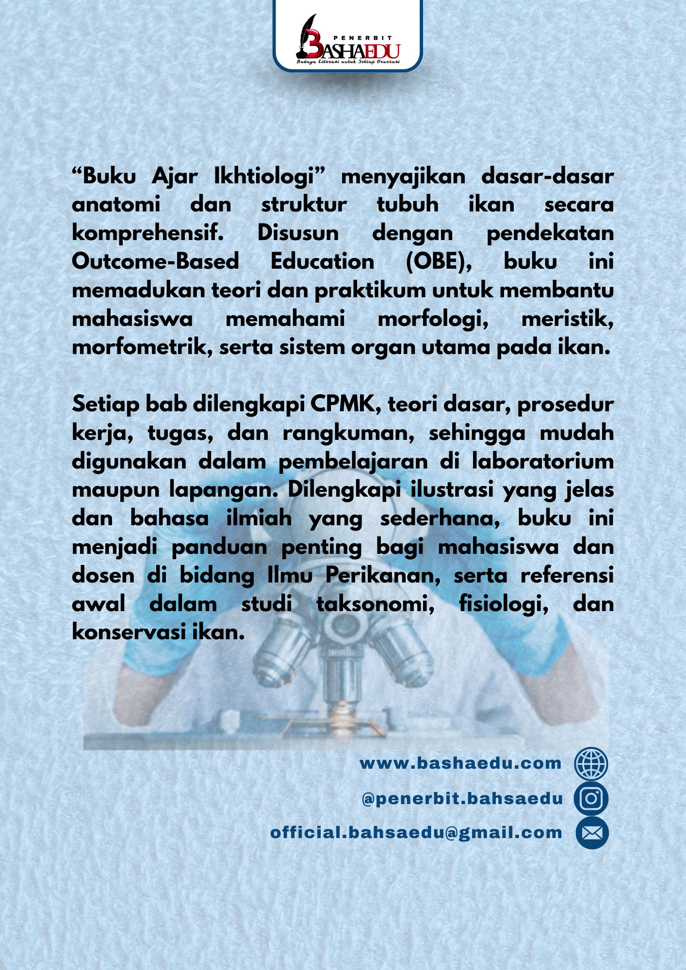 Buku Ajar Ikhtiologi