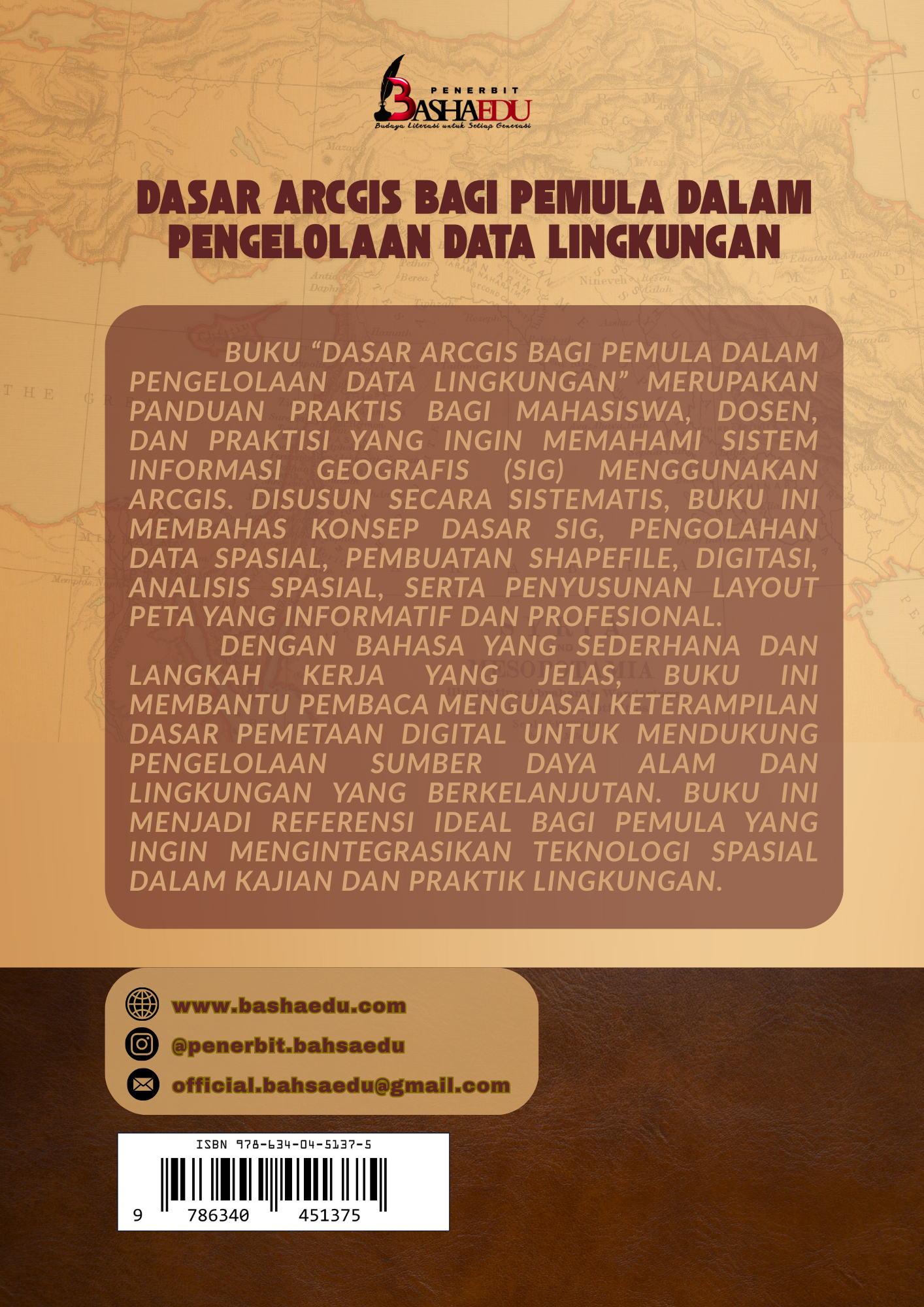 Dasar Arcgis bagi Pemula dalam Pengelolaan Data Lingkungan