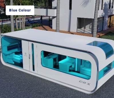 (C2X) * BLUE * FUTURISTIC~SMART MOBILE HOME