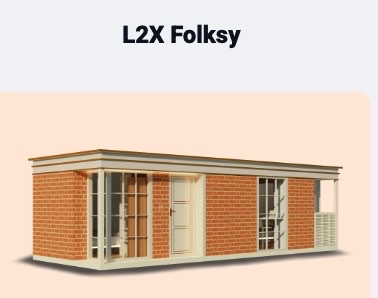 (L2X) ~ *FOLKSY* MODERN~SMART MOBILE HOME