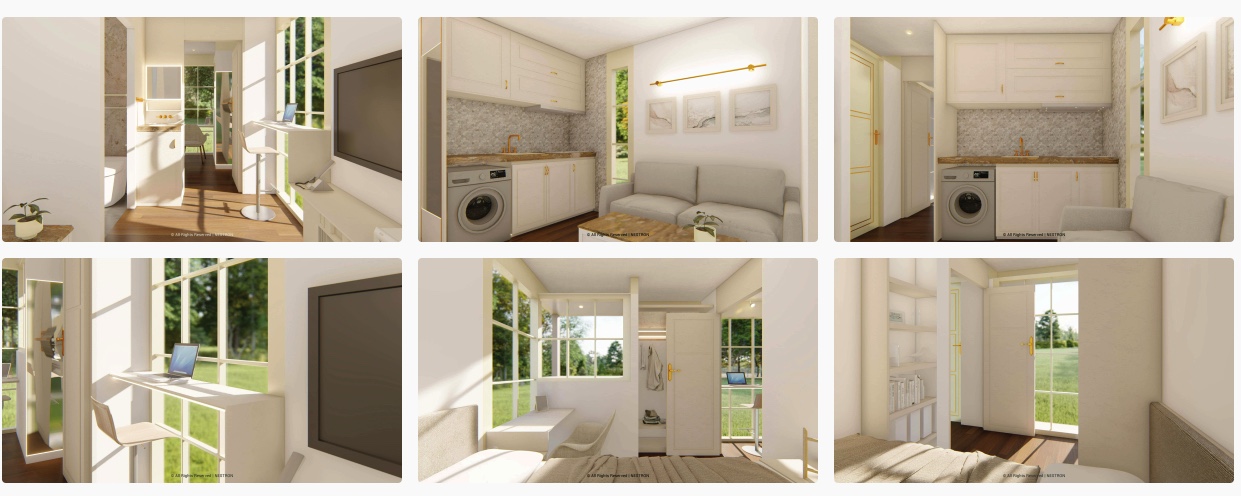 (L2X) ~ *FOLKSY*  MODERN~SMART MOBILE HOME