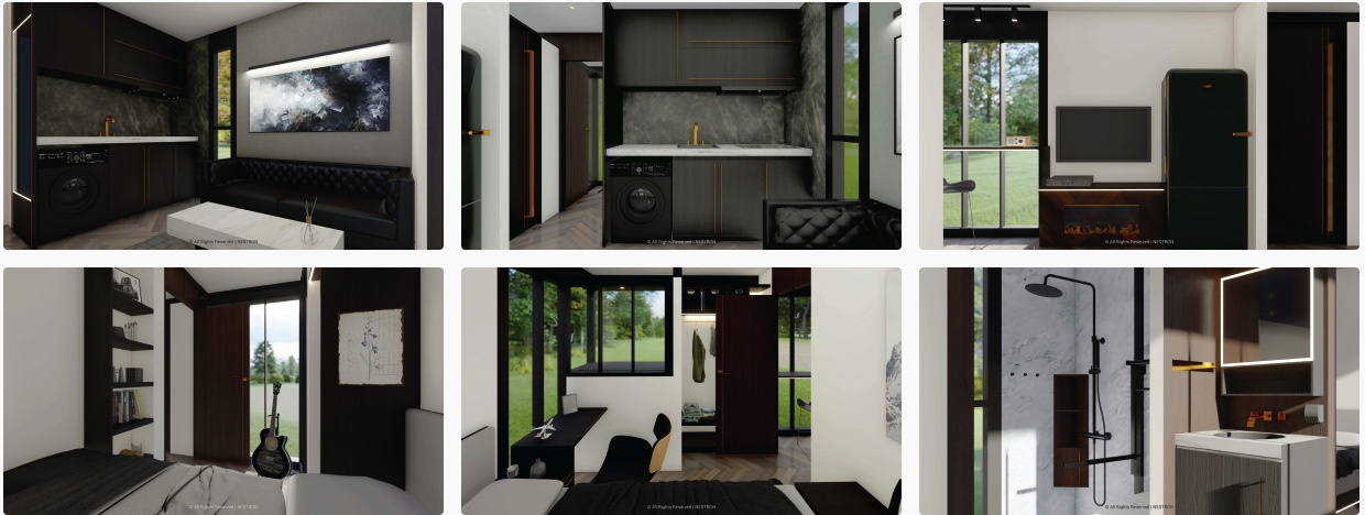 (L2X) ~ *LUX*  MODERN~SMART MOBILE HOME