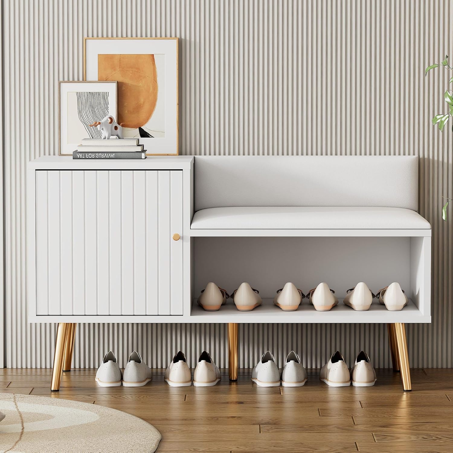 Schuhschrank mit Stauraum  ||  Shoe Cabinet with Storage