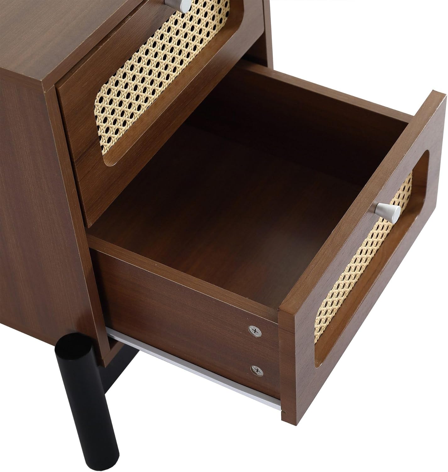 Klassischer Nachttisch mit 2 Schubladen || Classic bedside cabinet with 2 drawers 