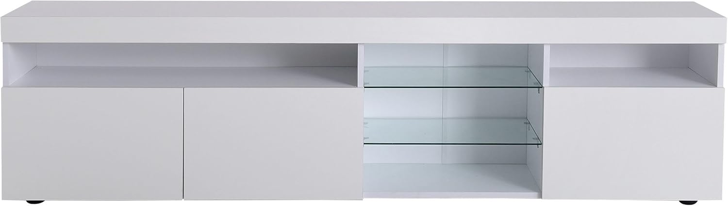TV-Schrank Fernsehschrank mit LED-Beleuchtung || TV Cabinet TV Cabinet with LED Lighting