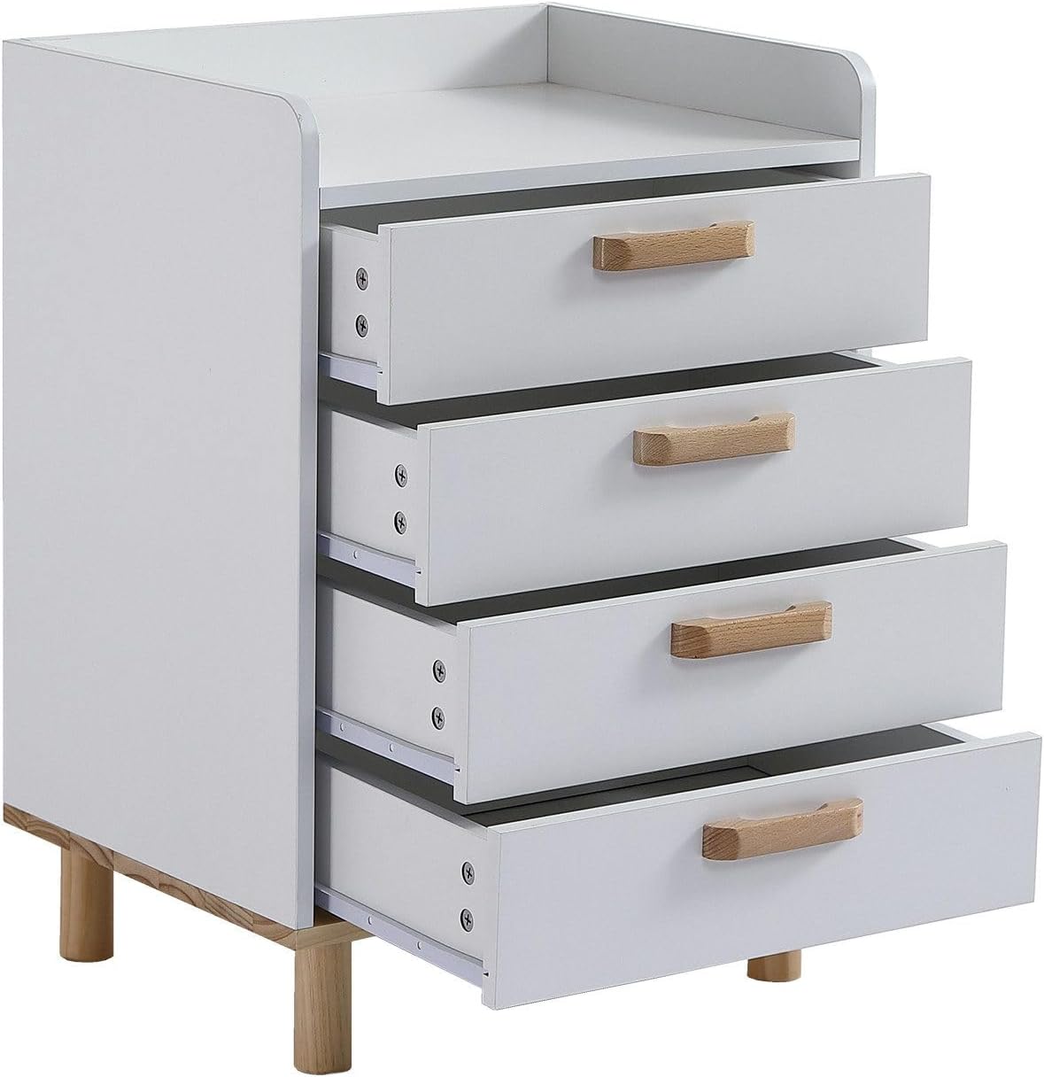 Nachttisch-Konsole Kommode,Aufbewahrungsschrank || Bedside Console Dresser,Storage Cabinet