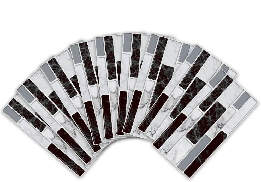 Fliesenaufkleber 54 Stück Wandtattoos ||  Tile Stickers 54 Pieces Wall Decals