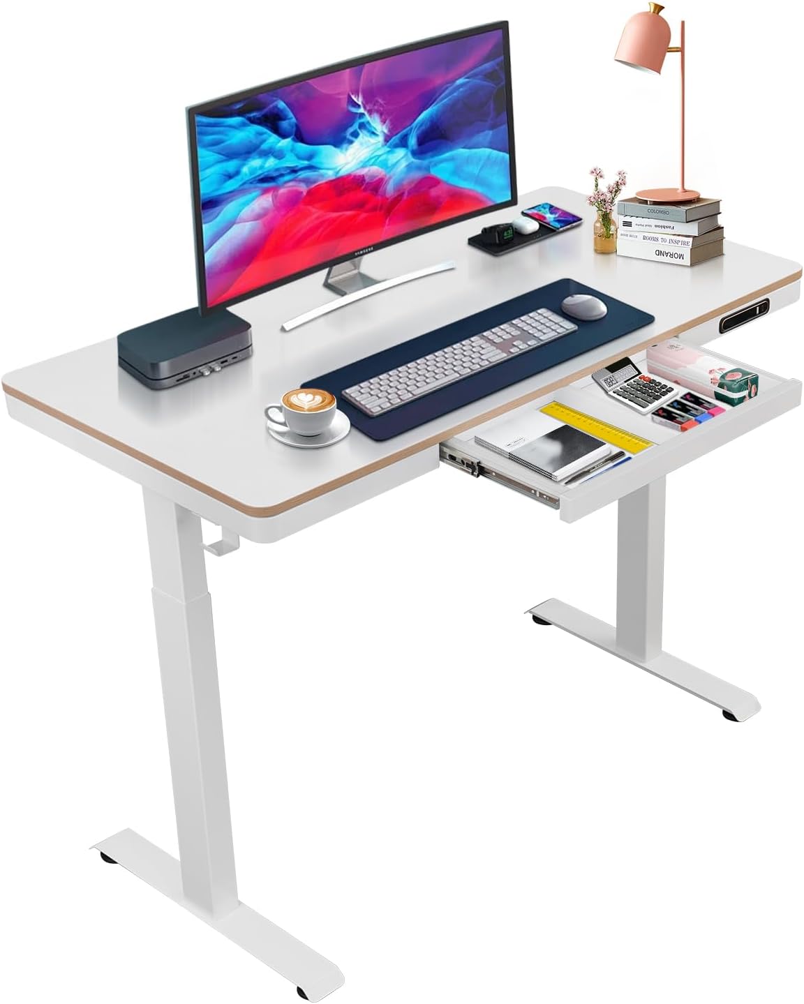  Elektrischer smarter Schreibtisch höhenverstellbar || Height-Adjustable Electric Desk