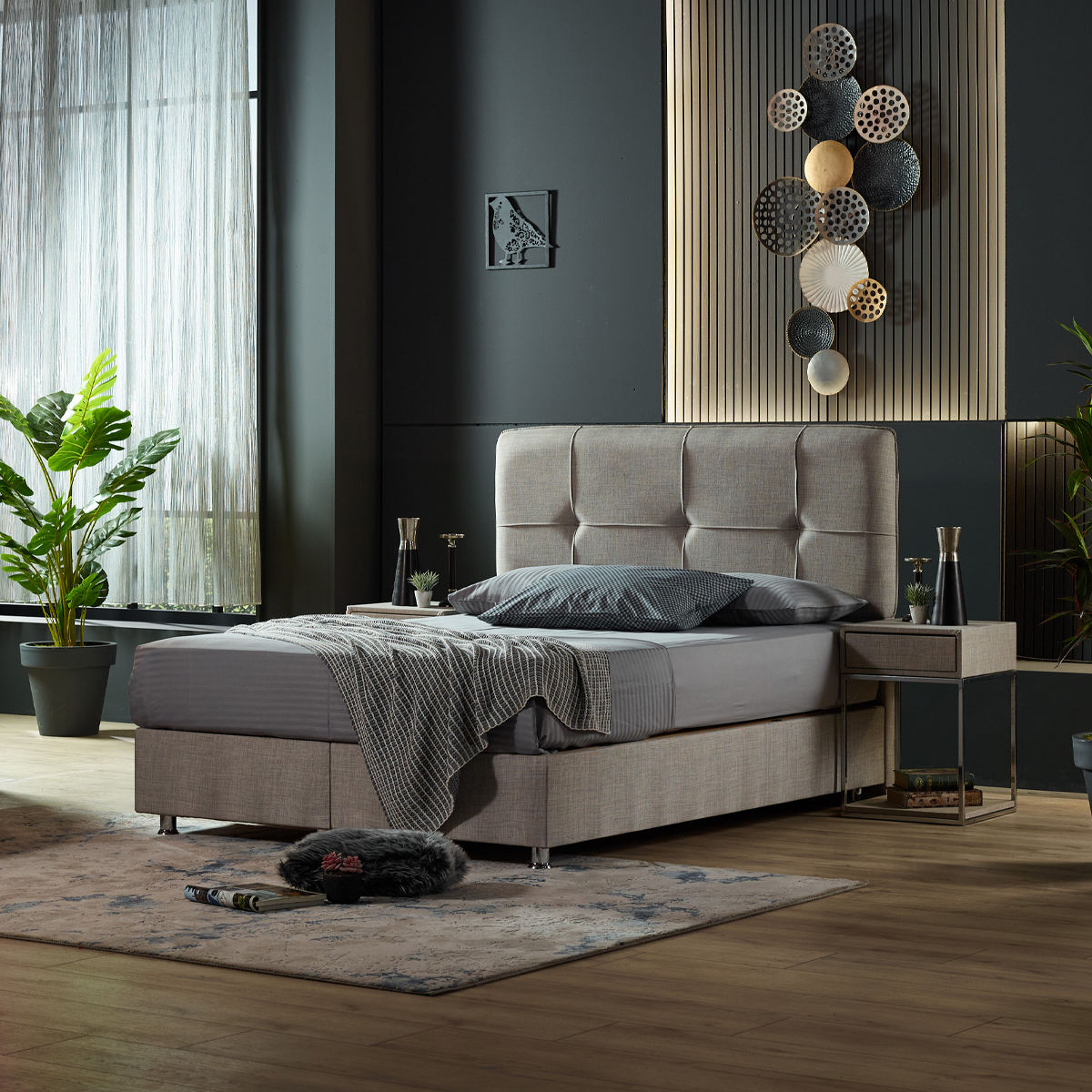 Modernes Schlafzimmermöbelset || Modern Bedroom Furniture Set