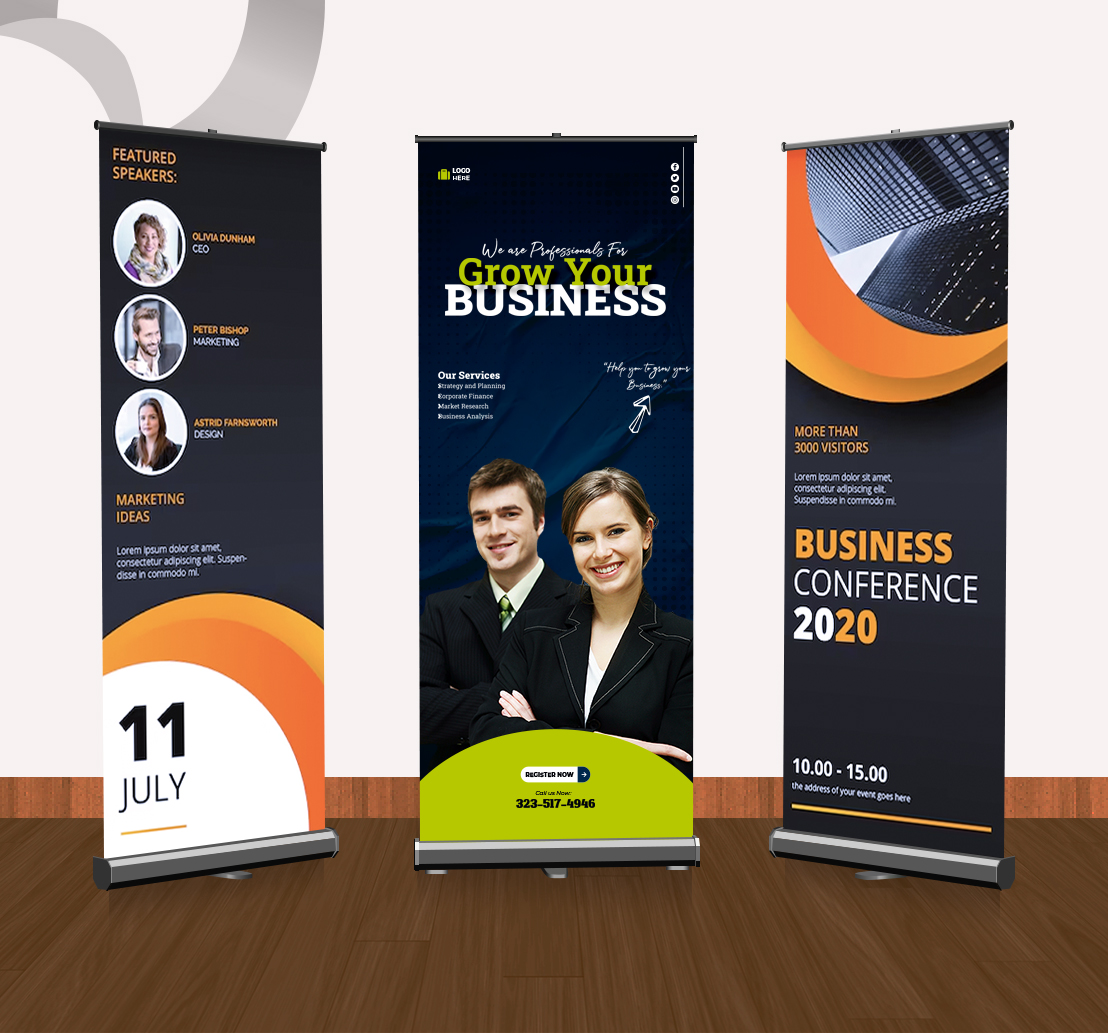 Roll-Up Stand Banner