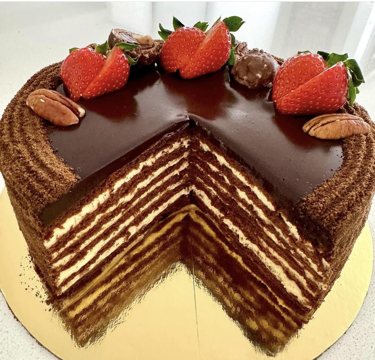 6. Chocolate Layered Cake